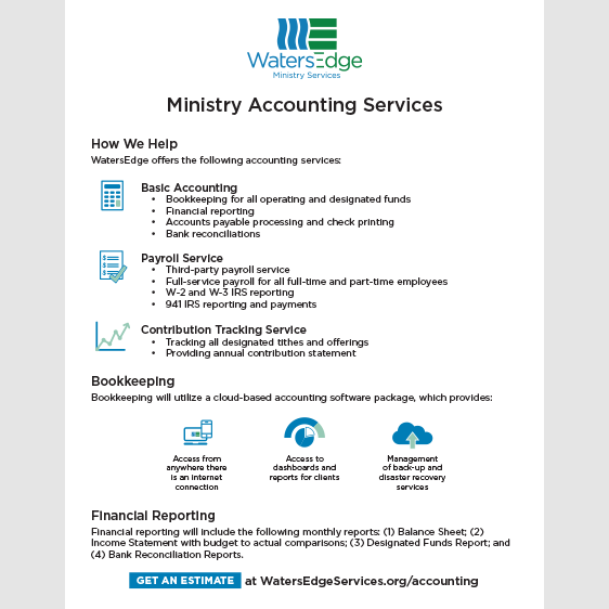 Ministry Accounting Handout